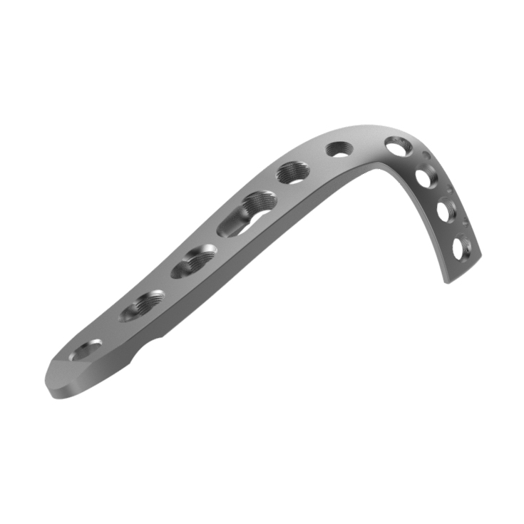 AO Orthopedic surgical distal medial tibia low blend locking plate, titanium implant price